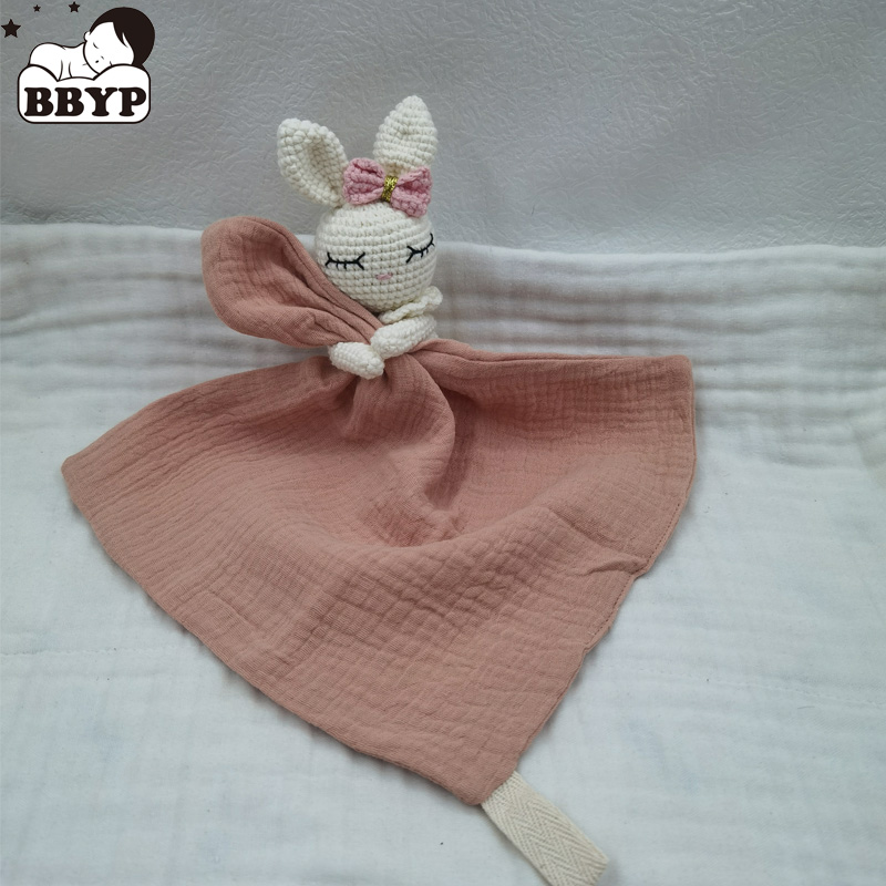 Baby Teethers - الطفل مهديء استرضاء منشفة مريلة لينة