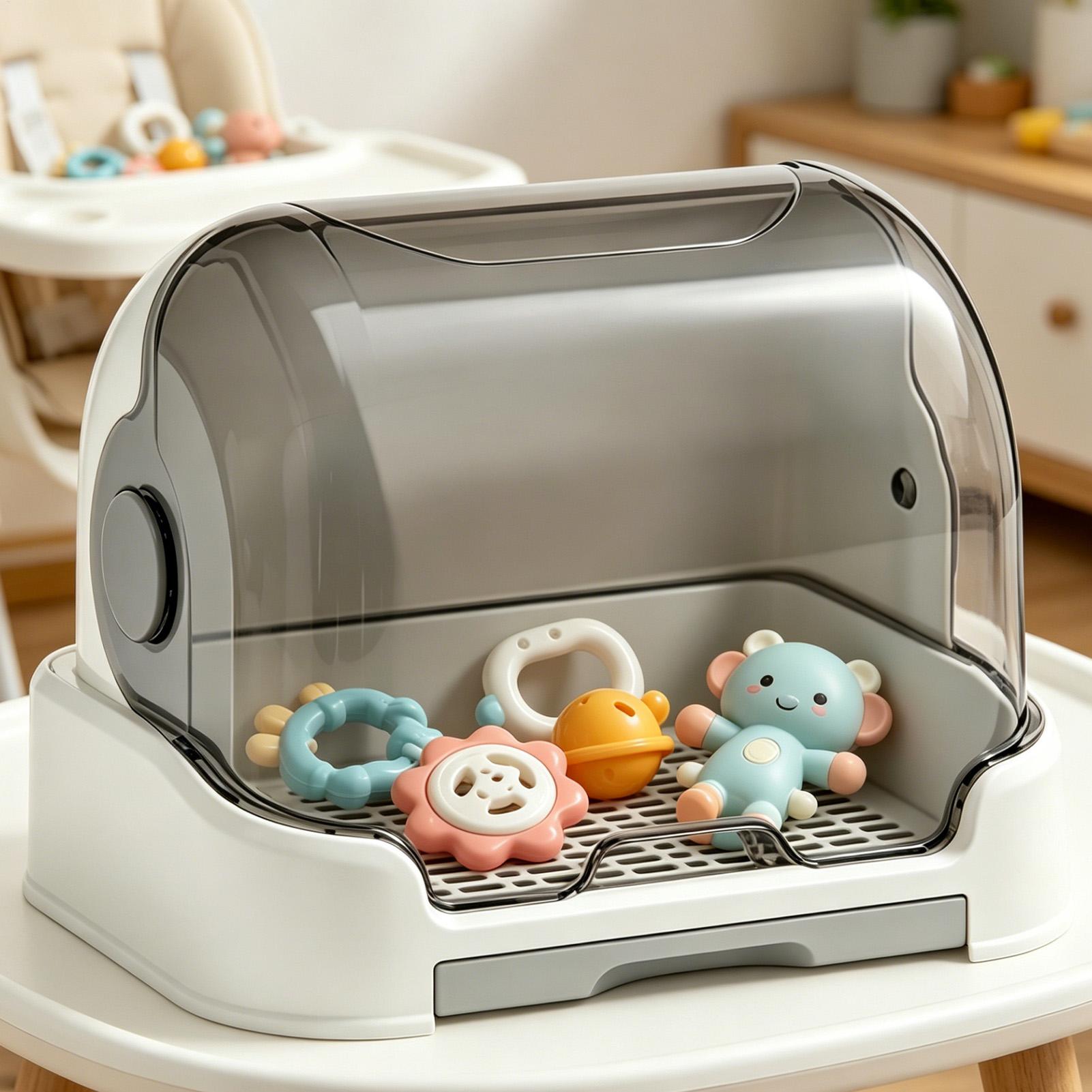 Zwitsal Baby Products - رف تجفيف زجاجات الأطفال مع صينية
