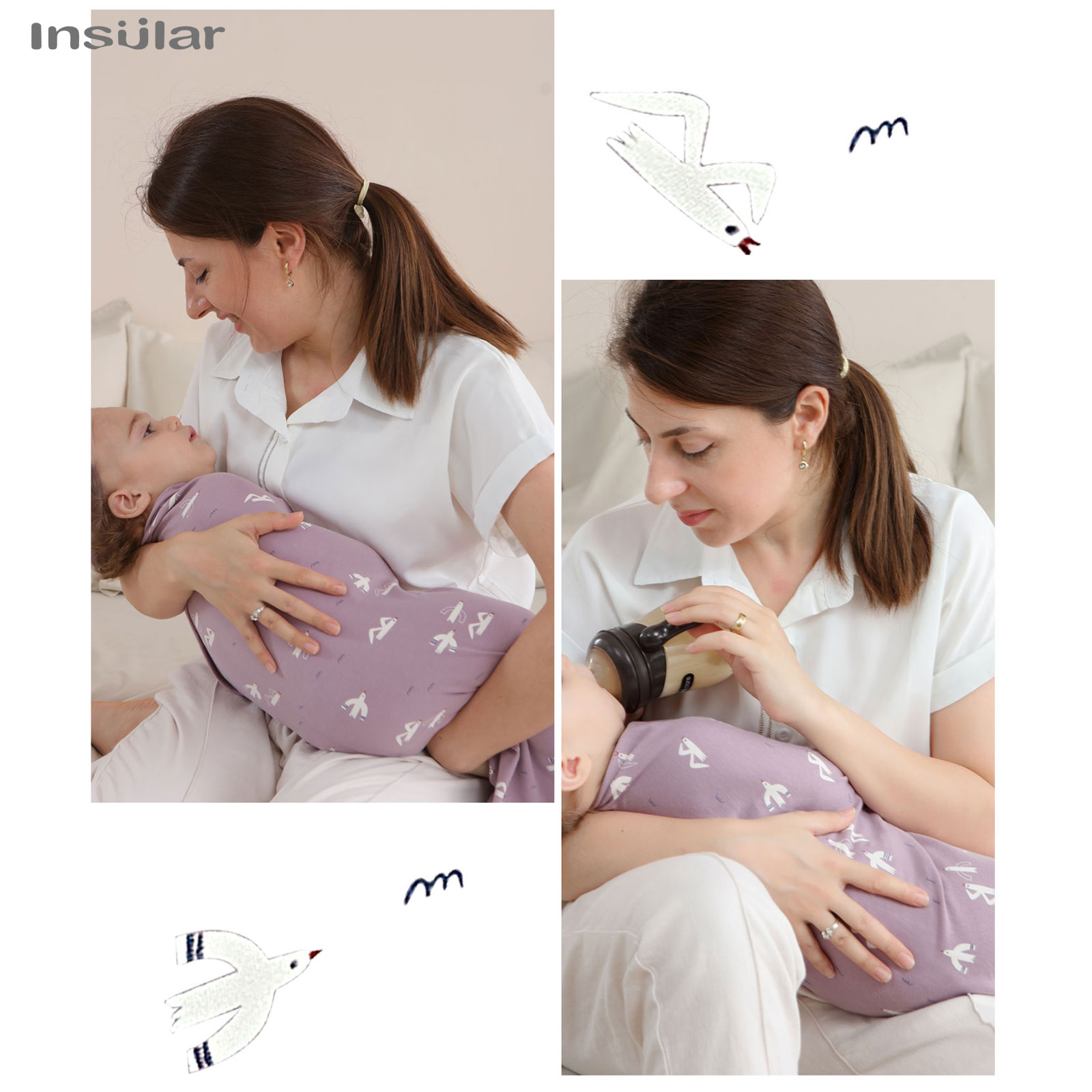 Baby Products Best - جديد الطفل الوليد قماط لينة 100%