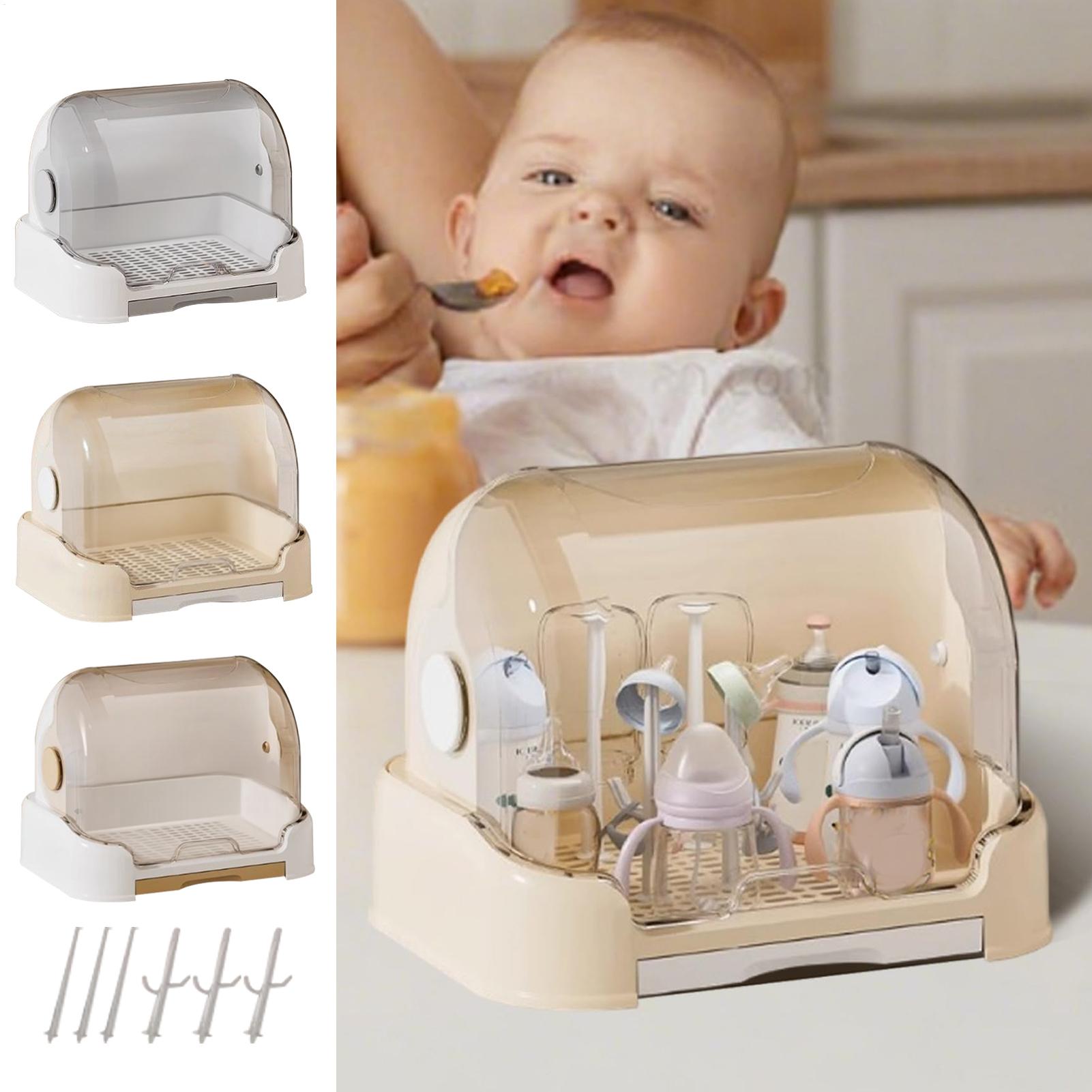 Zwitsal Baby Products - رف تجفيف زجاجات الأطفال مقاوم للغبار
