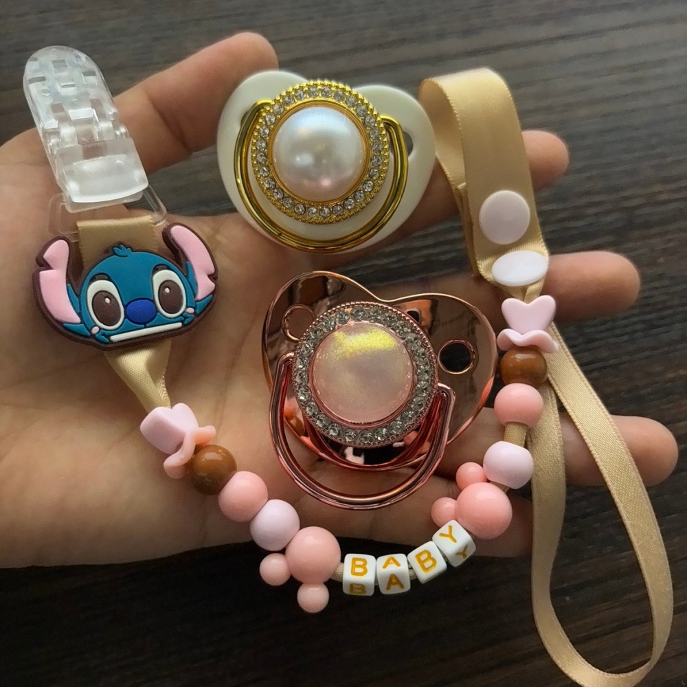Baby Teethers - مشبك لهاية لطيف وعصا تسنين للأطفال