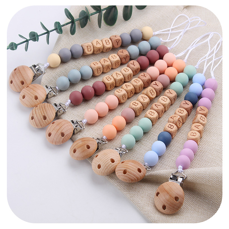 Baby Teethers - جديد الطفل مشابك مصاصة للرضع اسم