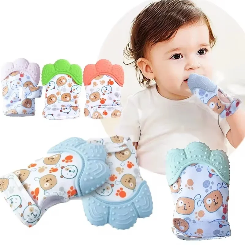الوليد التسنين سيليكون القفازا - مراجعة Teething Mitten Baby وسعره