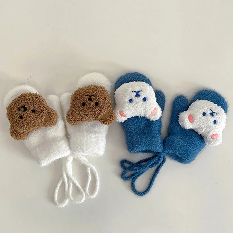 1-4Y الكرتون الدب الطفل القفاز - مراجعة Teething Mitten Baby وسعره