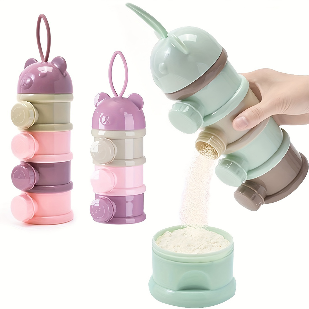 حاوية مسحوق حليب الأطفال ذات س - مراجعة Baby Products Distributor وسعره