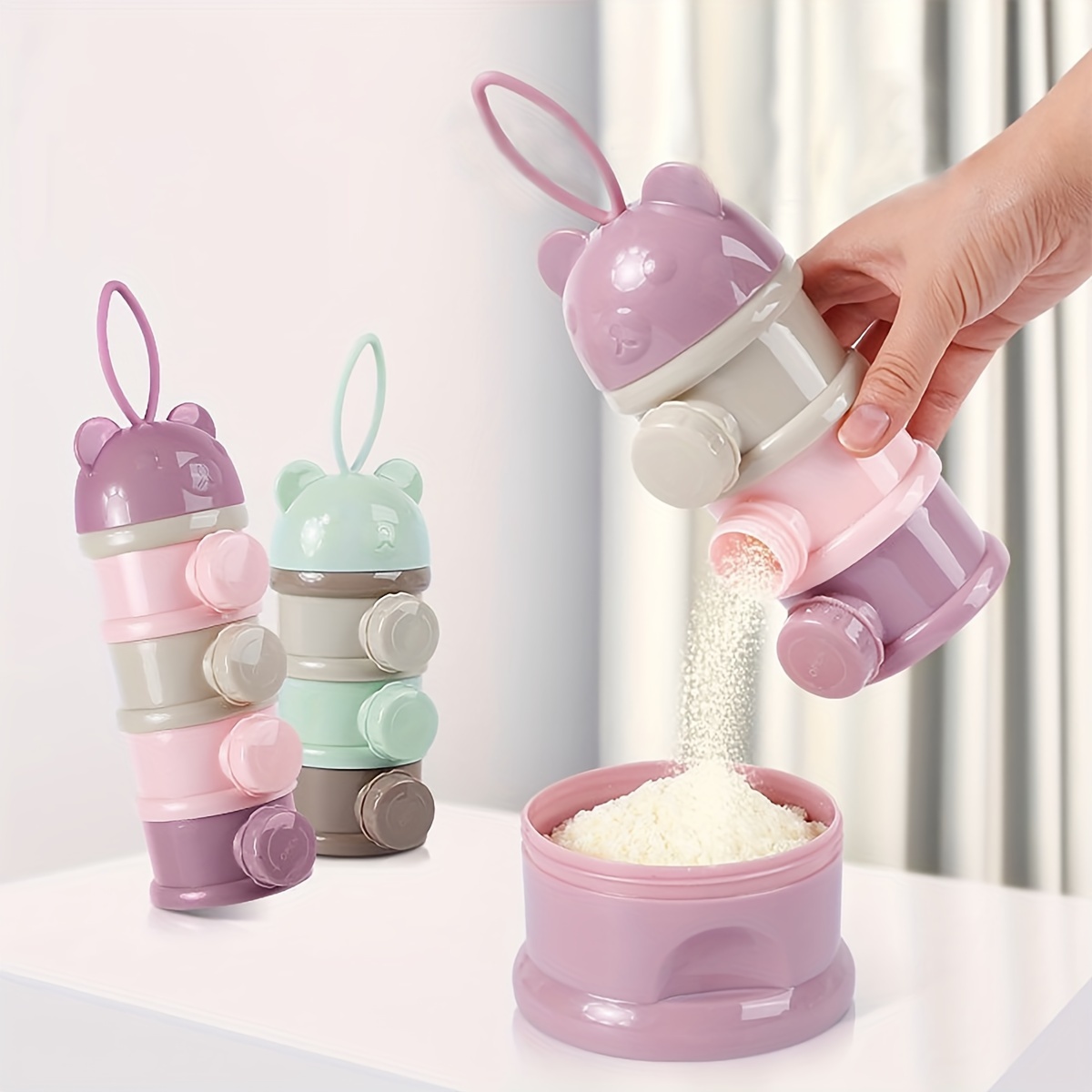حاوية مسحوق حليب الأطفال ذات س - مراجعة Baby Products Distributor وسعره