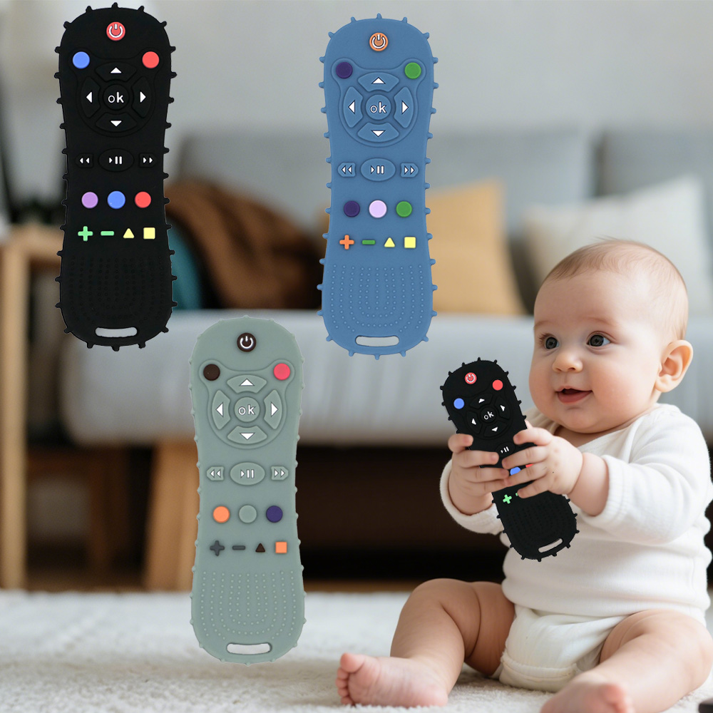 1 قطعة الطفل التحكم عن بعد عضا - مراجعة Teething Mitten Baby وسعره