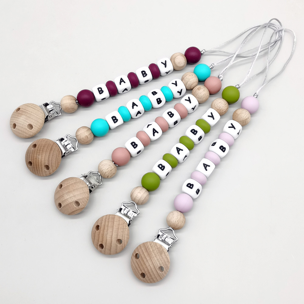 اسم مخصص مشابك مصاصة للرضع سلس - مراجعة Baby Products وسعره