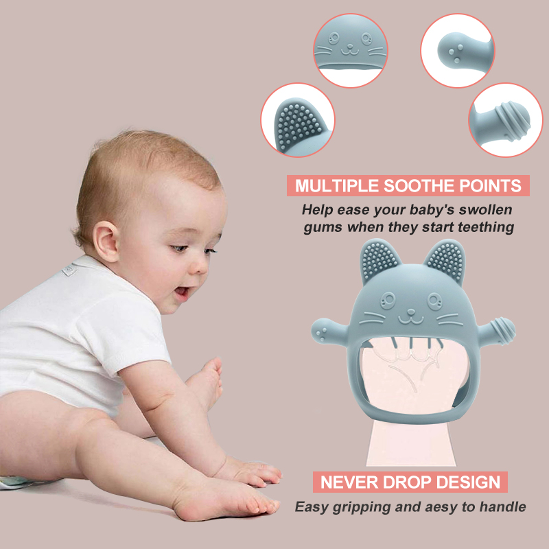 قفازات تسنين للأطفال - لعبة مض - مراجعة Teething Mitten Baby وسعره
