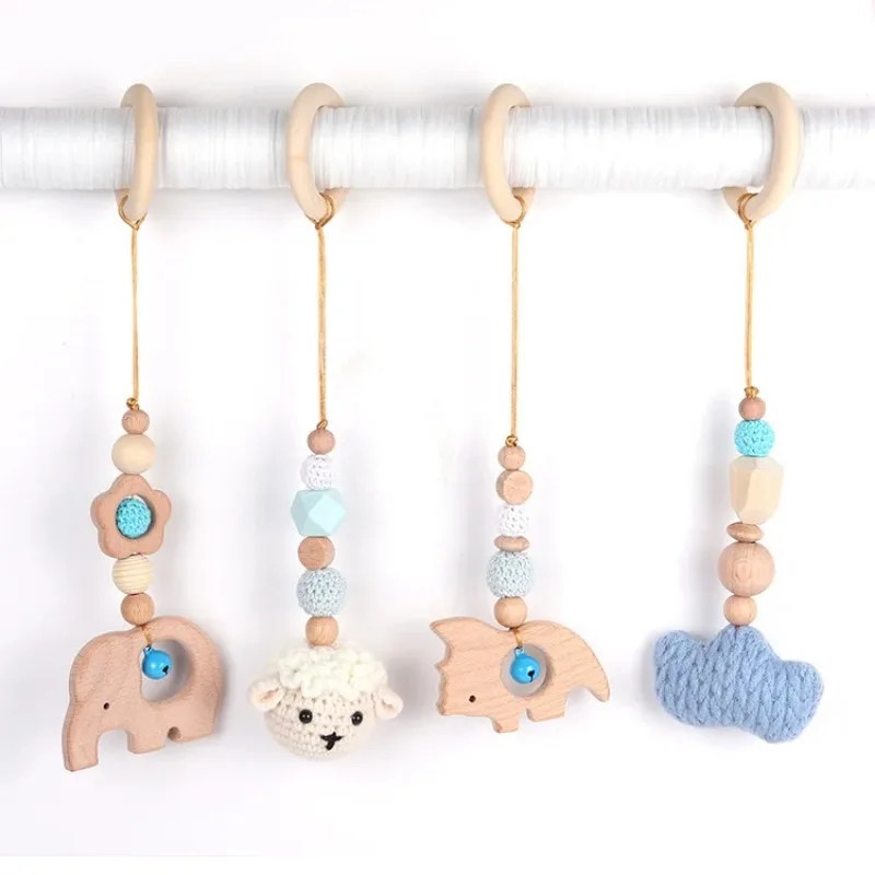 4 قطعة ألعاب الأطفال الخشبية خ - مراجعة Baby Teethers وسعره
