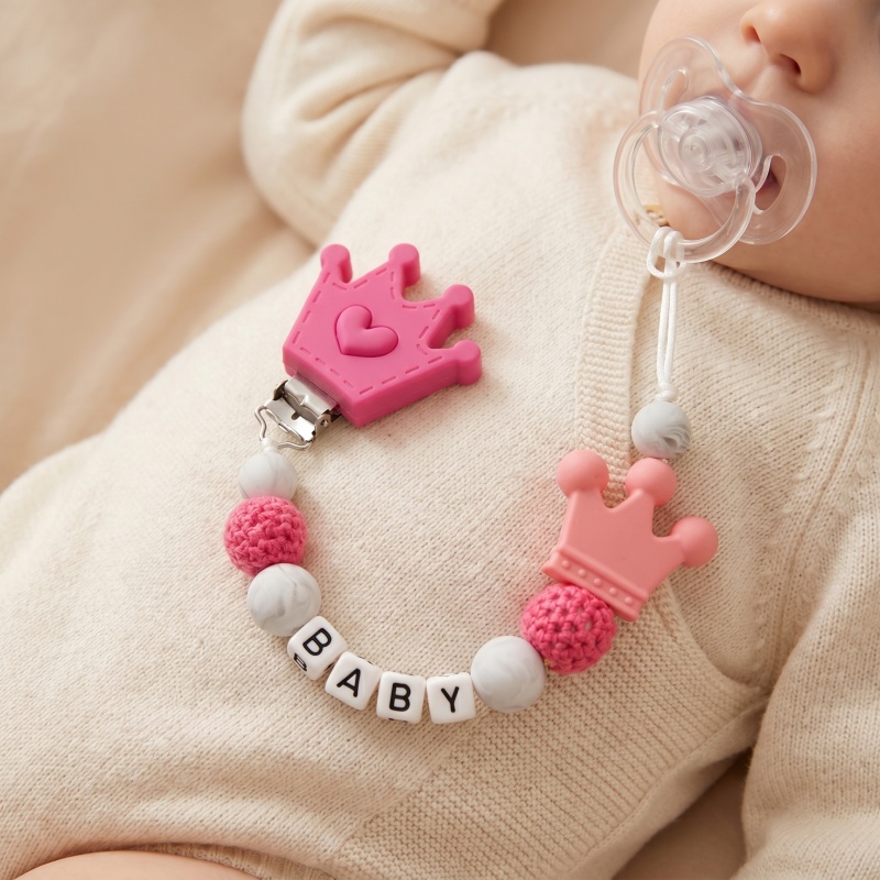 مشبك لهاية أطفال مخصص بالاسم،  - مراجعة Baby Teethers وسعره