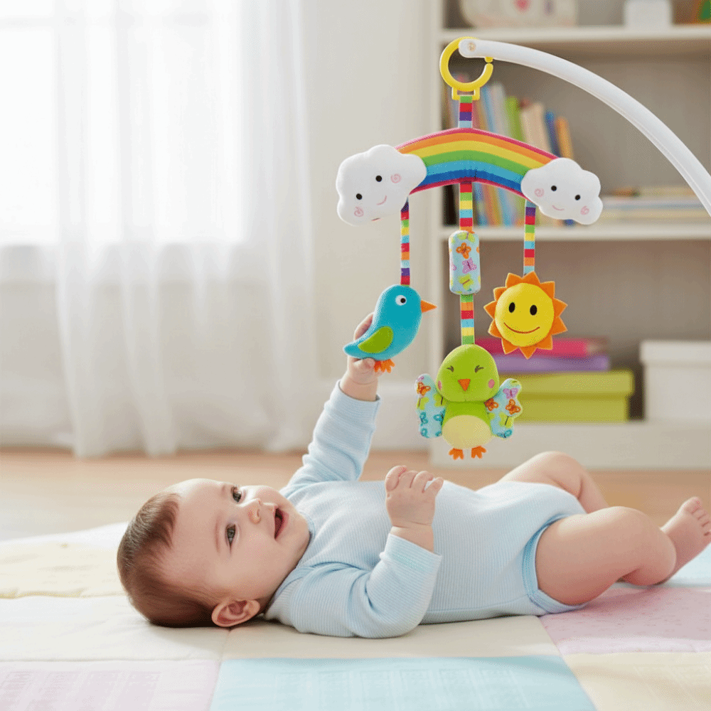 هدية: خشخيشة حسية ناعمة ملونة  - مراجعة Baby Teethers وسعره