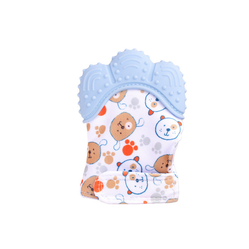طفل مكافحة لدغة قفازات سيليكون - مراجعة Teething Mitten Baby وسعره