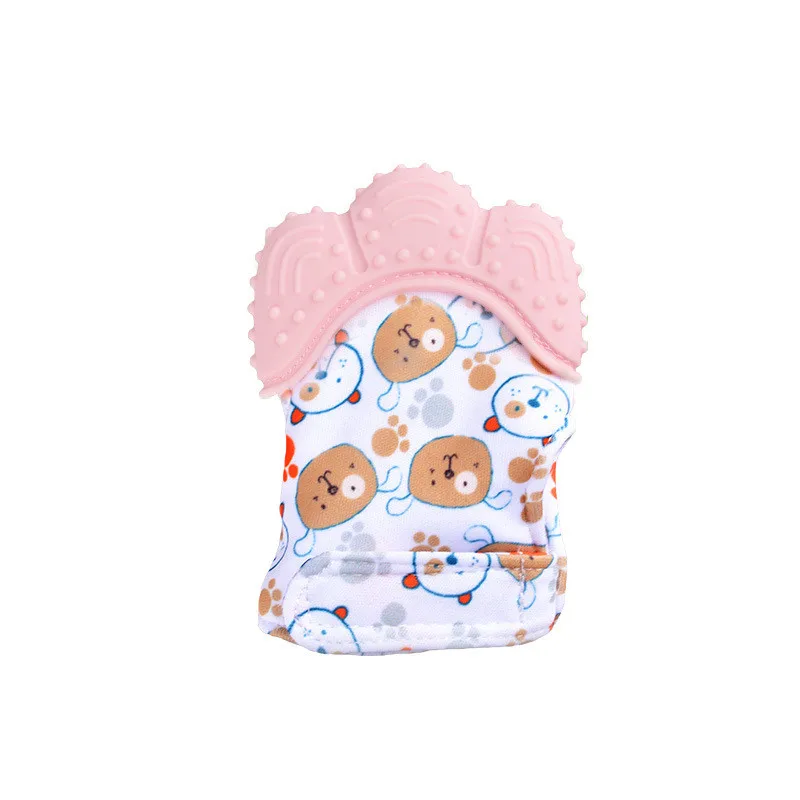 طفل مكافحة لدغة قفازات سيليكون - مراجعة Teething Mitten Baby وسعره