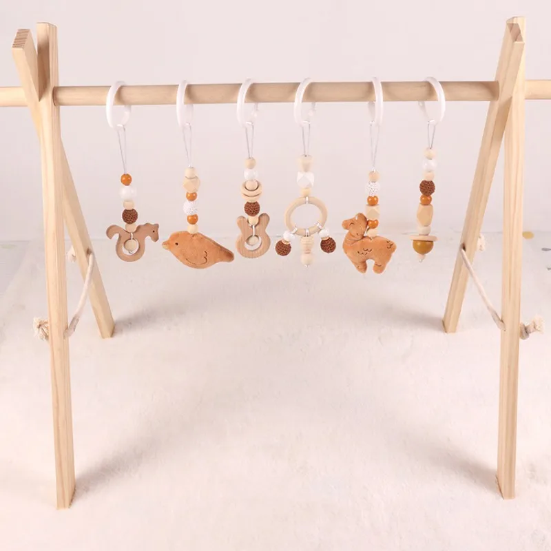 6 قطعة ألعاب الأطفال الخشبية خ - مراجعة Baby Teethers وسعره