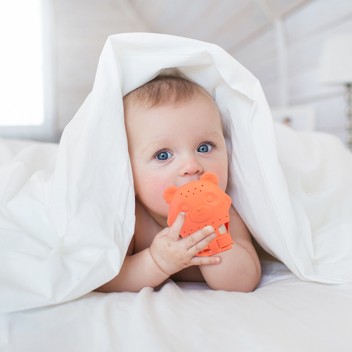 قفاز تسنين آمن للأطفال، قفاز ت - مراجعة Teething Mitten Baby وسعره