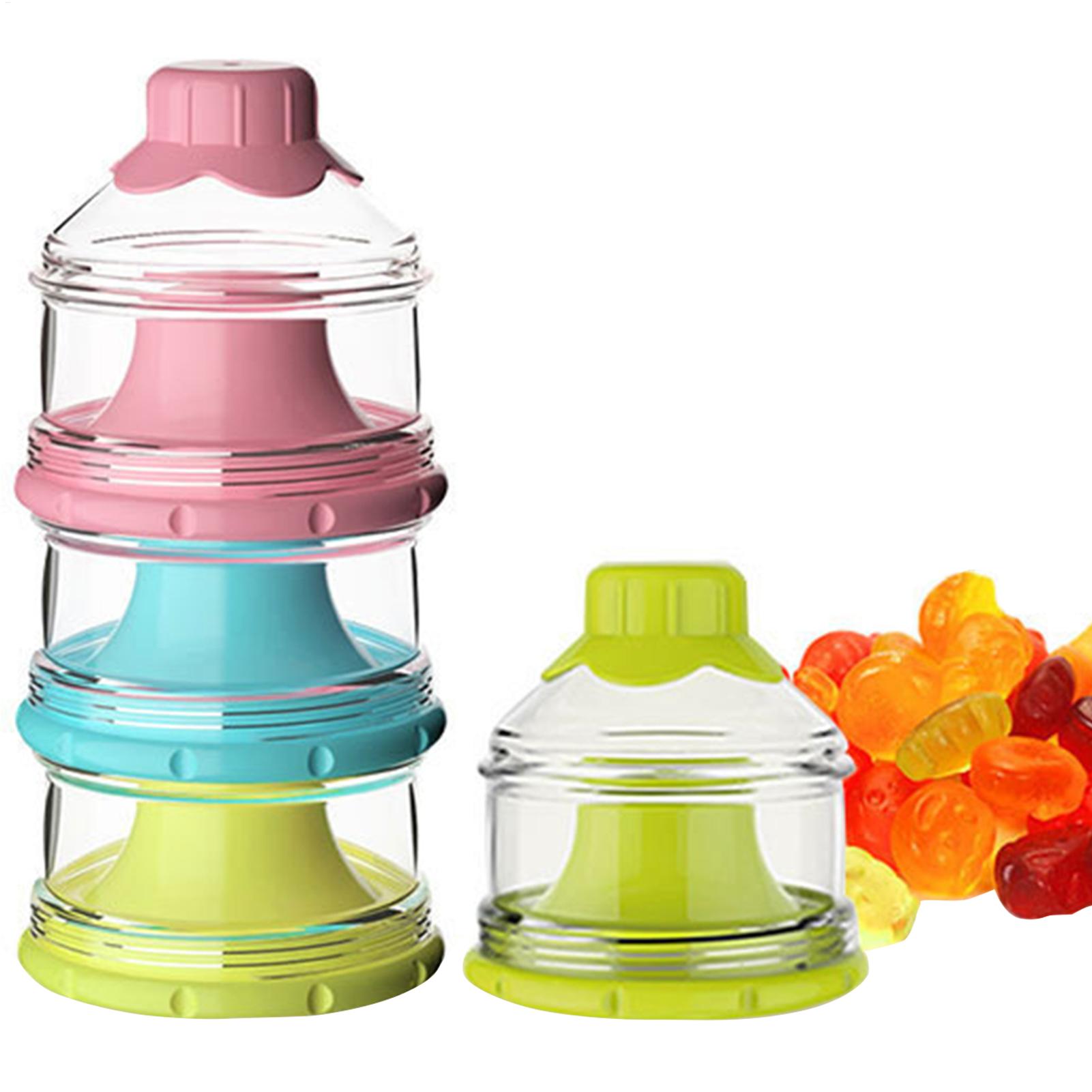 3 طبقات من أوعية مسحوق حليب ال - مراجعة Baby Products Distributor وسعره