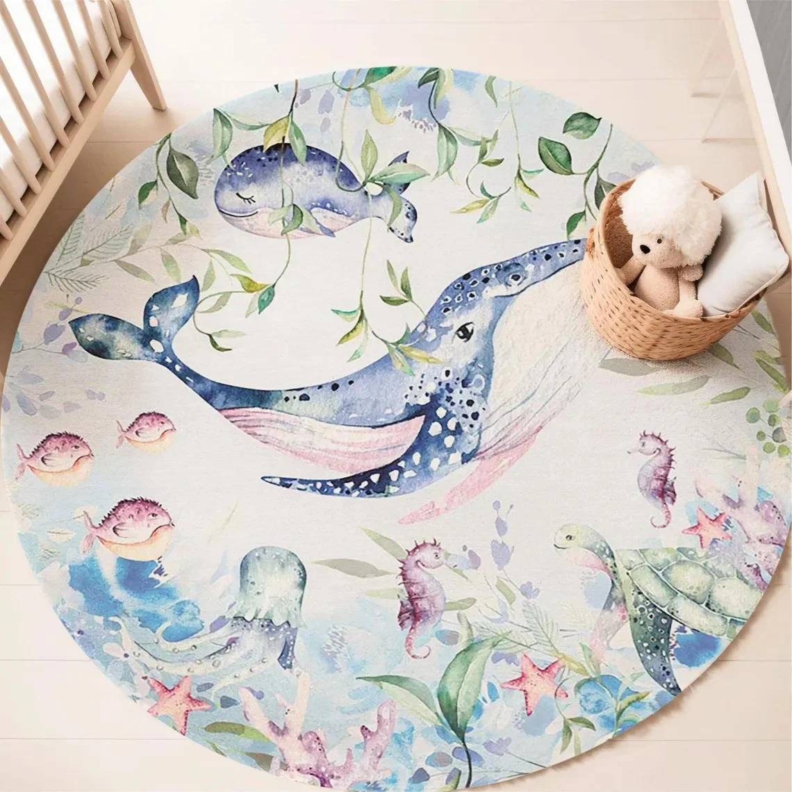 سجادة مستديرة بتصميم حيوانات ب - مراجعة Baby Gate Stairs وسعره