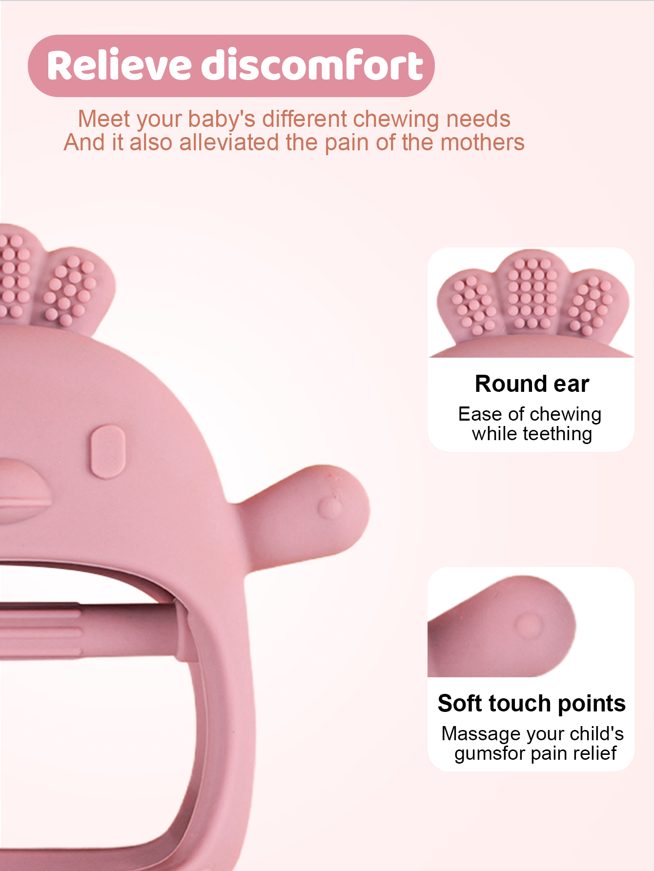 قفازات عضاضة للأطفال من السيلي - مراجعة Teething Mitten Baby وسعره